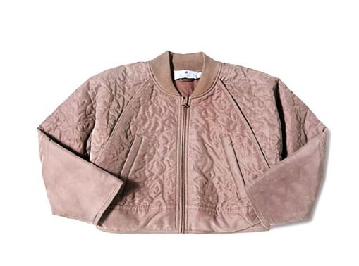 Adidas by Stella McCartney Yoga quilted bomber jacket